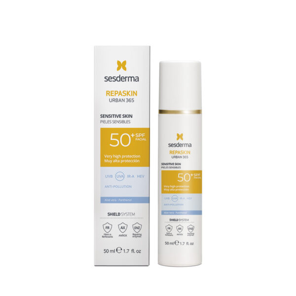 SESDERMA REPASKIN URBAN 365 PIEL SENSIBLE SPF50+ Tubo 50ml